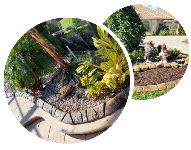 Concrete Landscape Border in Jupiter Beach, FL