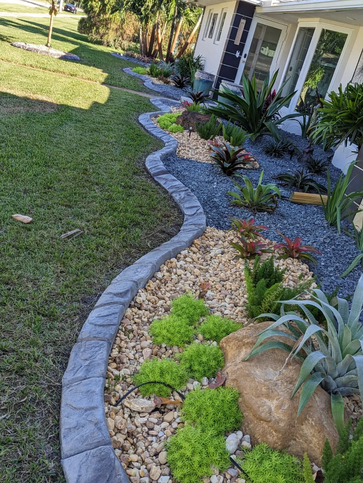 Concrete Landscape Border